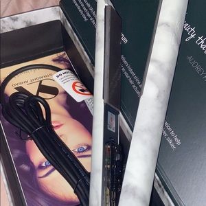 Straight ahead straighter and curler